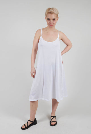 Slip Dress in White