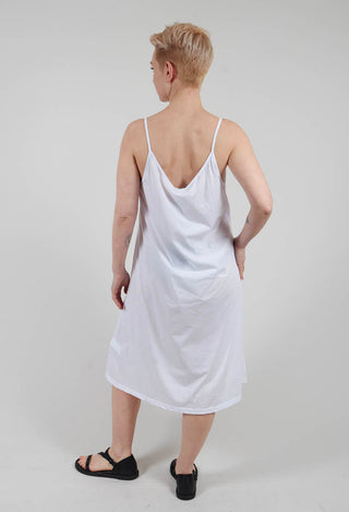 Slip Dress in White