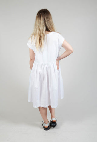 Smock Dress in Bianco