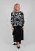 Smock Top in Off White and Nero