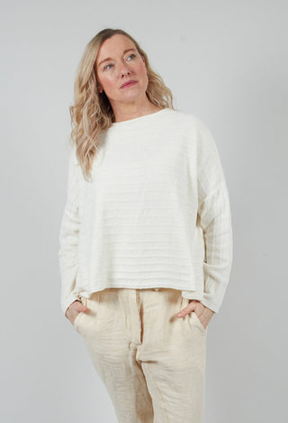 Smoothie Pullover in Off White