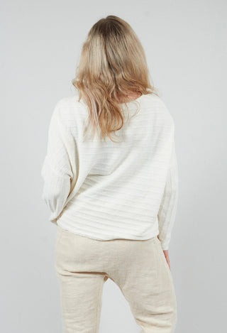 Smoothie Pullover in Off White