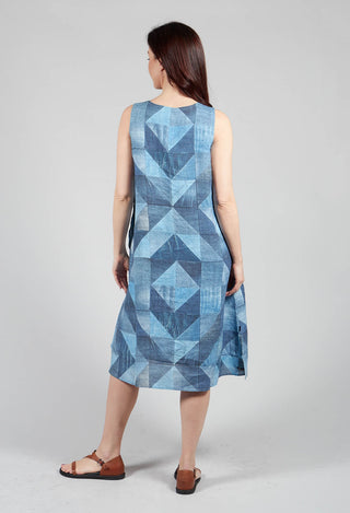 Som Reversible Dress in Denim