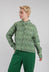 Sonja Printed Shirt in Green Check