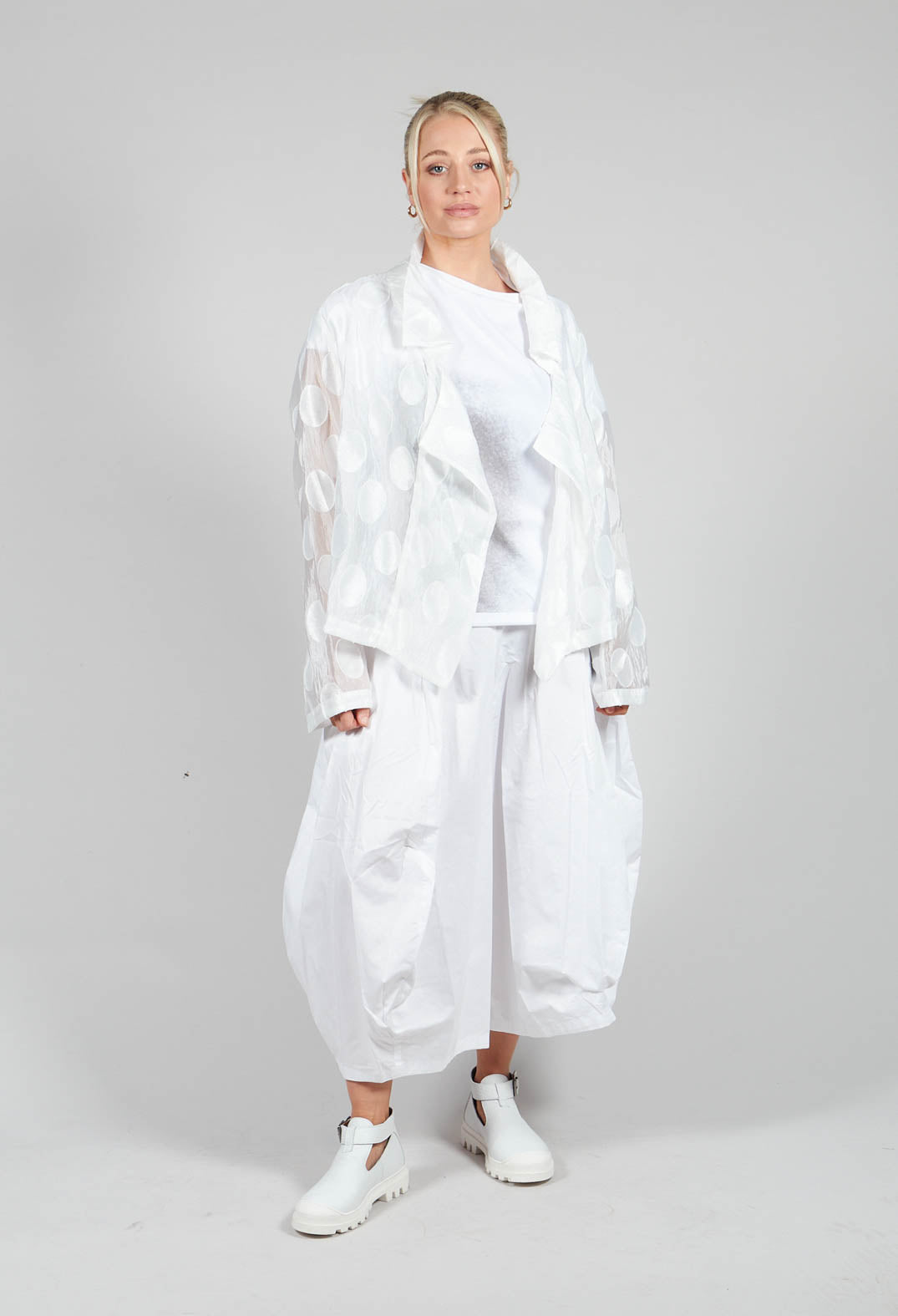 Spot Jacket in White