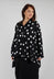 Spot Print Shirt in Black