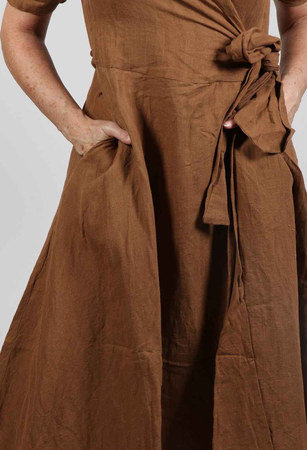 Stapelia Dress in Canelle