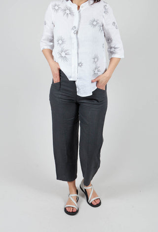 Straight Leg Trouser in Anthracite