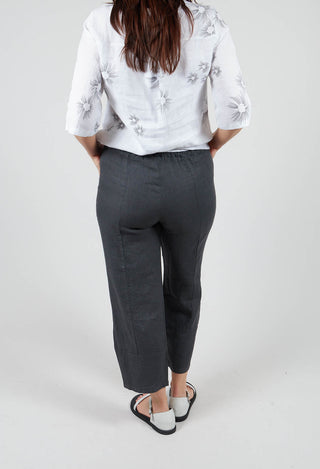 Straight Leg Trouser in Anthracite