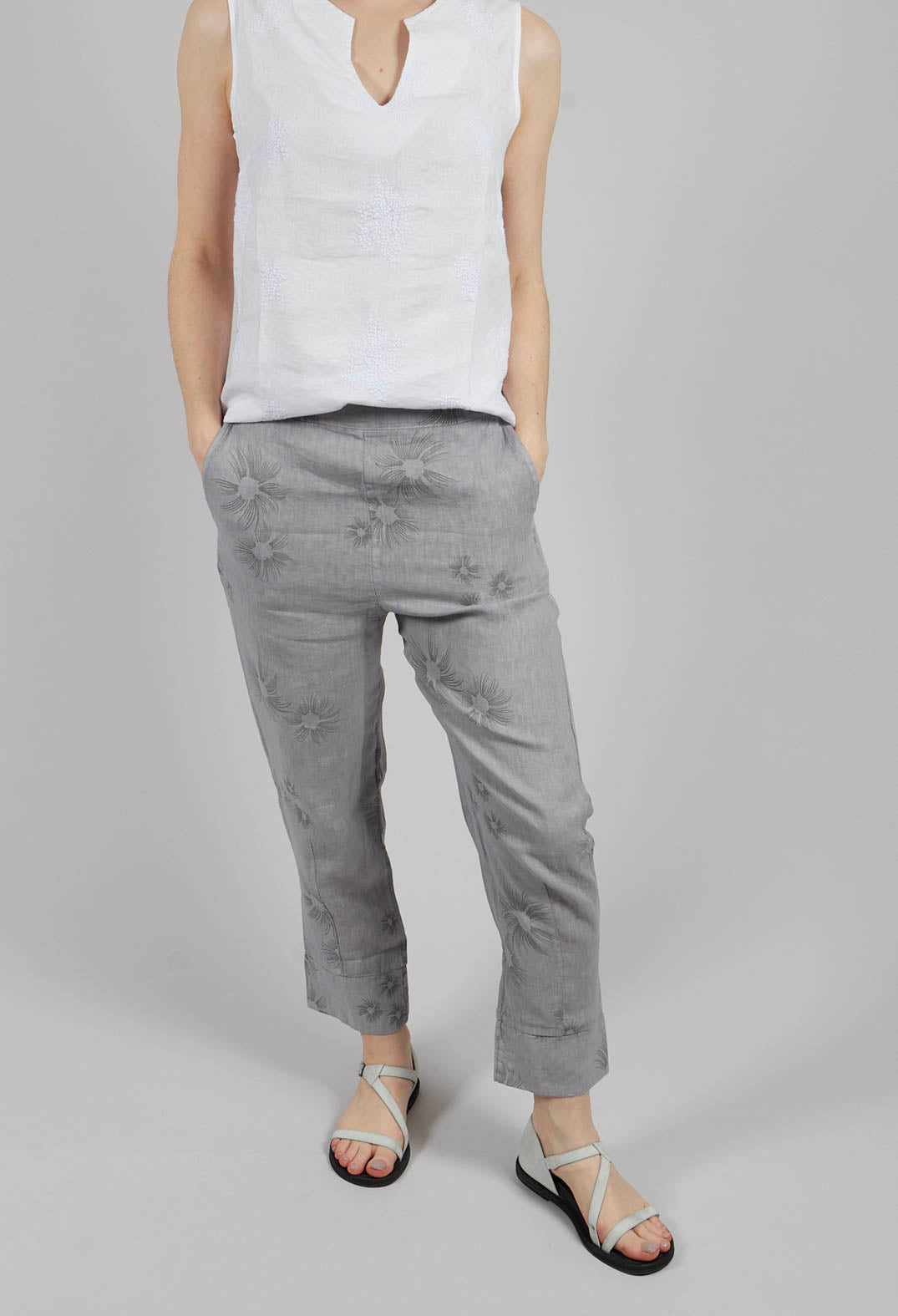 Straight Leg Trouser in Ash
