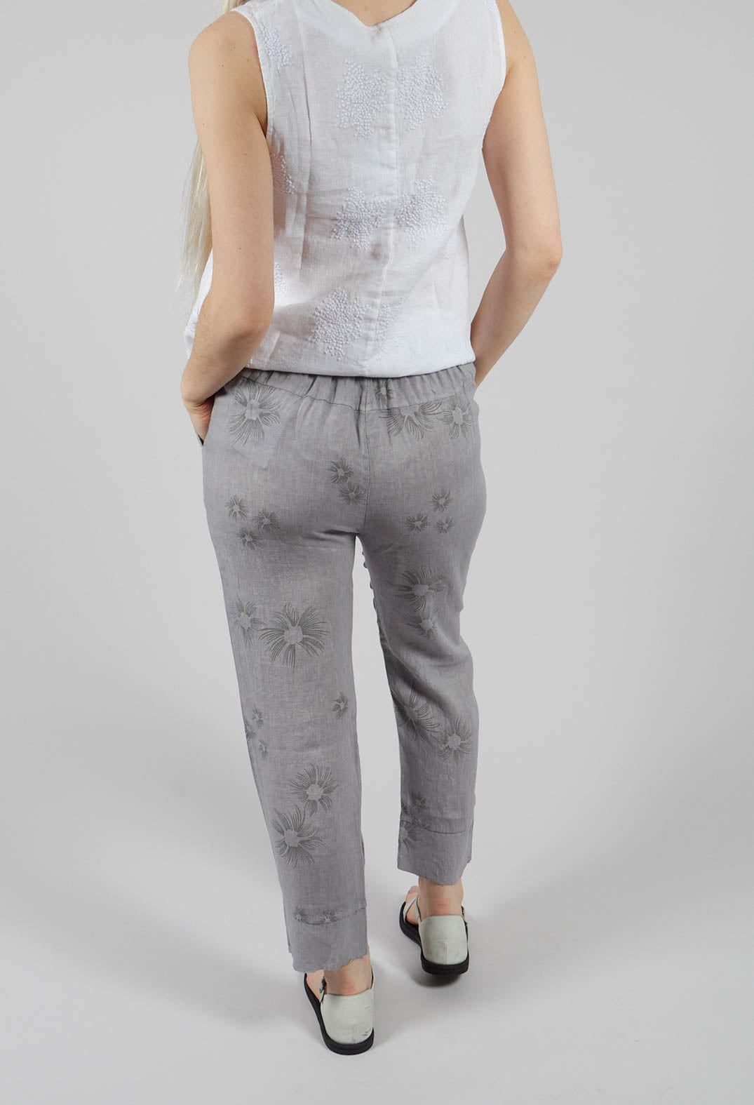Straight Leg Trouser in Ash