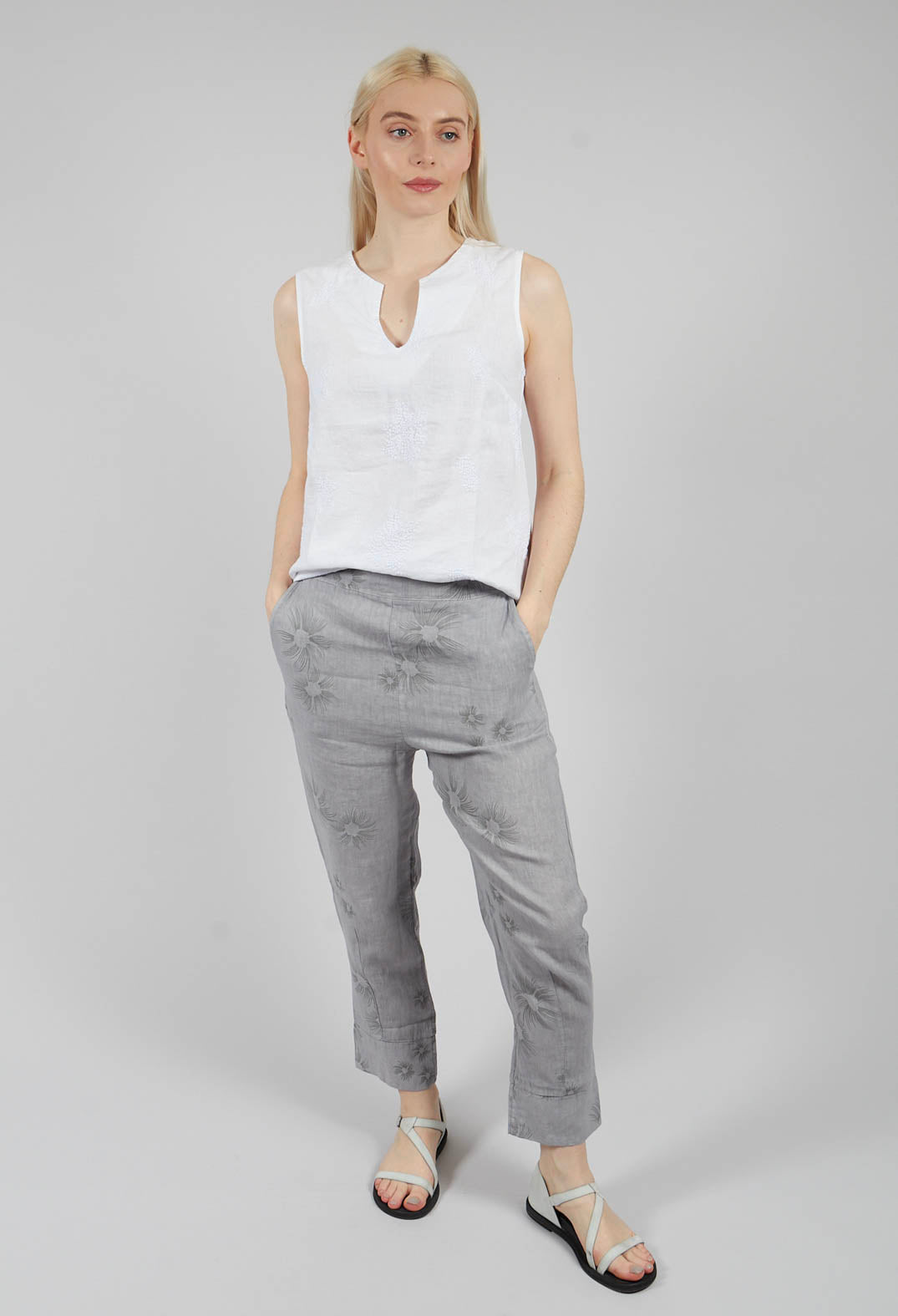 Straight Leg Trouser in Ash