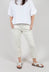 Straight Leg Trouser in Chalk
