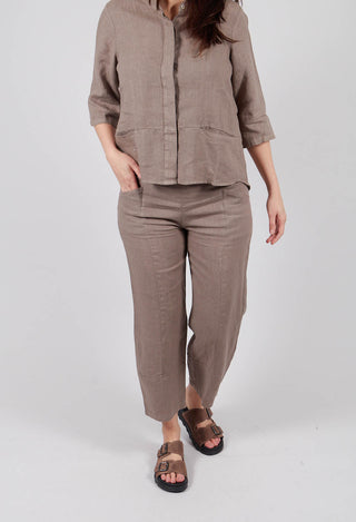 Straight Leg Trouser in Fango