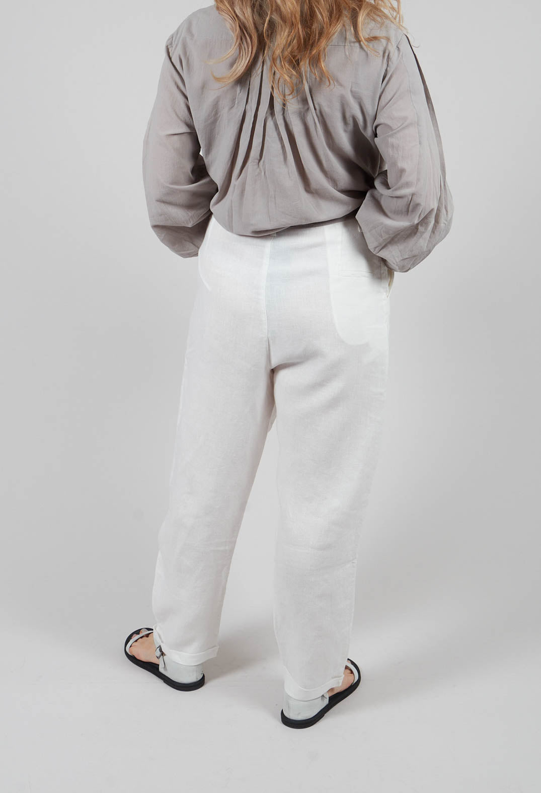 m_m】HYEON ヘヨンclover pants/ off whiteの通販 | LIGHTANDDRAWING