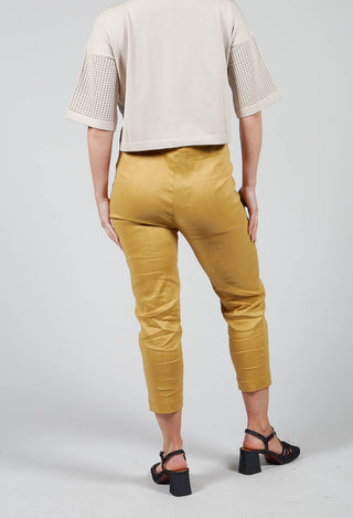 Straight Leggings in Mustard