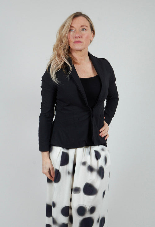Stretch Blazer in Nero