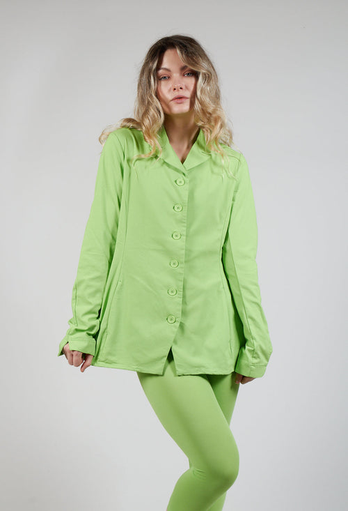Stretch Fit Jacket in Lime