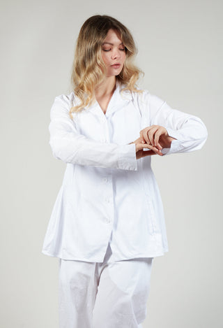 Stretch Fit Jacket in White