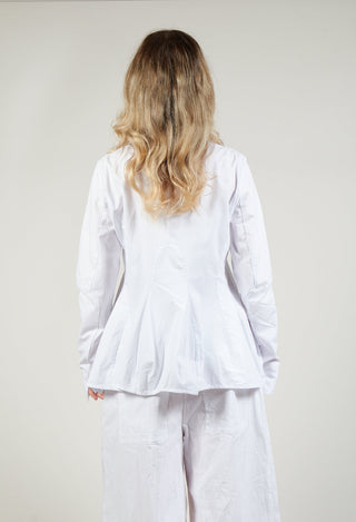 Stretch Fit Jacket in White