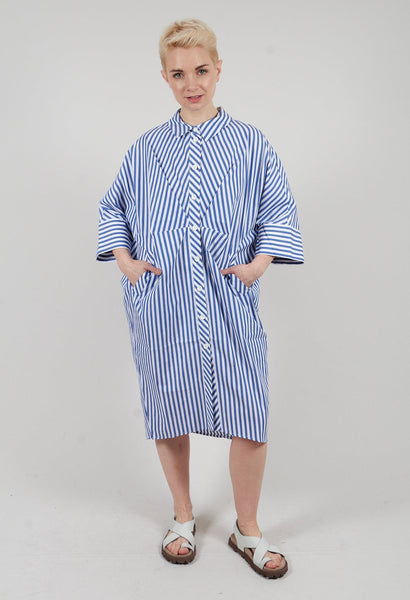 Bize Stripe Shirt Dress in Original | Olivia May