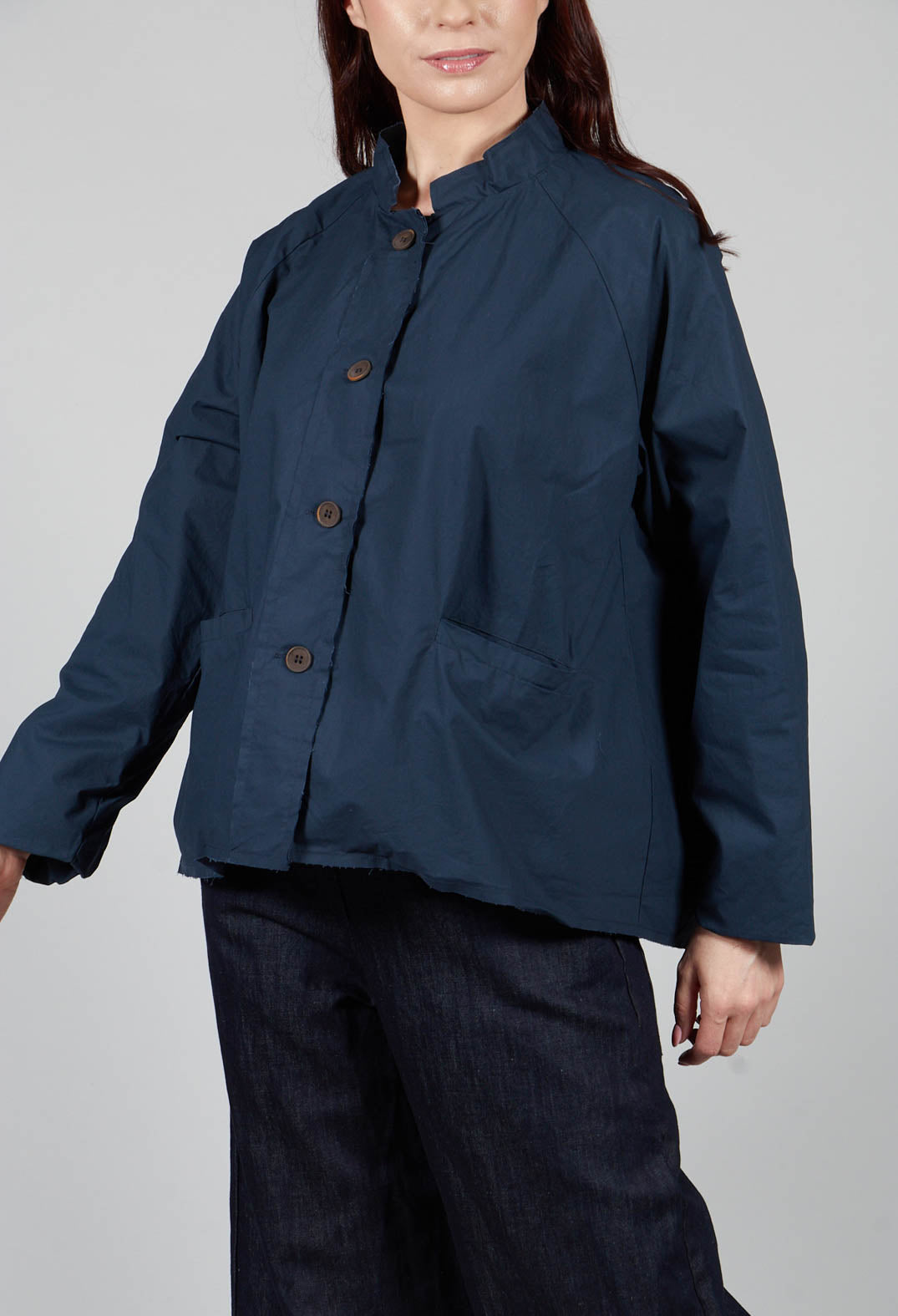 Structured Jacket Aequamente Structured Jacket in Abisso | Olivia May
