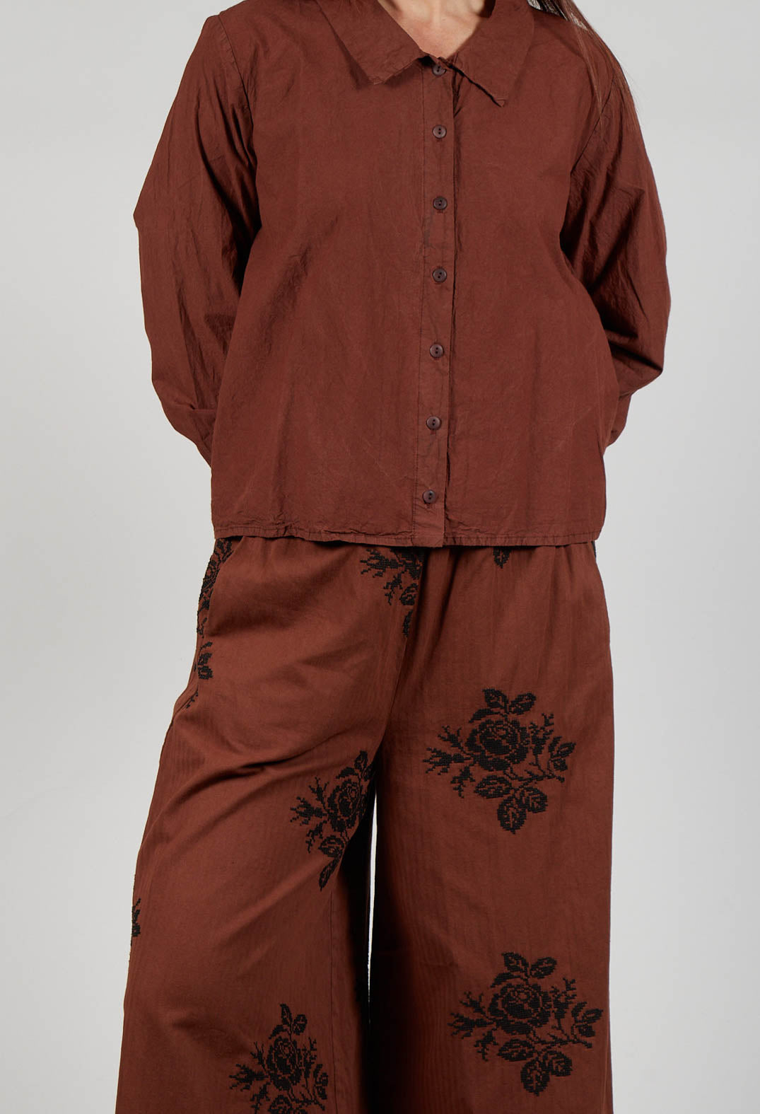 Stupsnah Trousers in Mudcloth