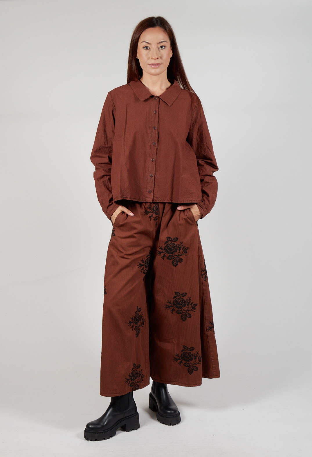 Stupsnah Trousers in Mudcloth