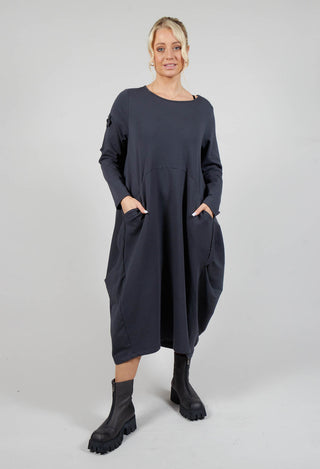 Sweat Dress in Anthra