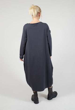 Sweat Dress in Anthra