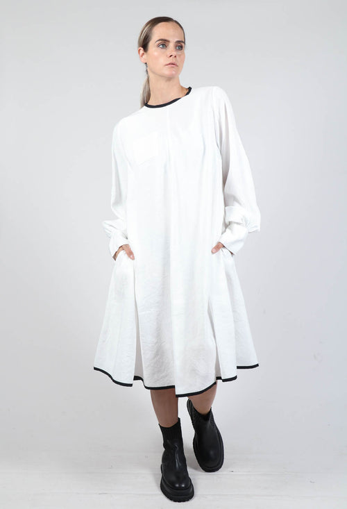 Swing Style Dress in White