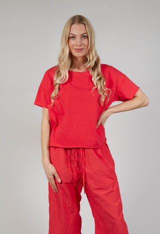 T-Shirt HC in Poppy Red