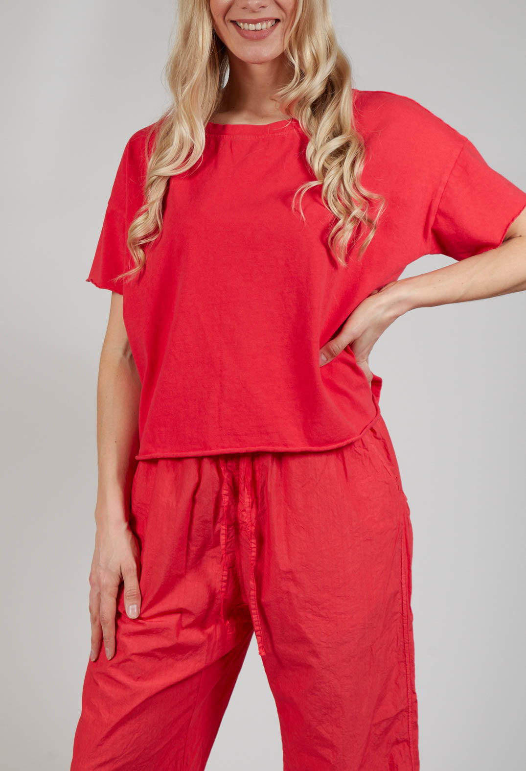 T-Shirt HC in Poppy Red