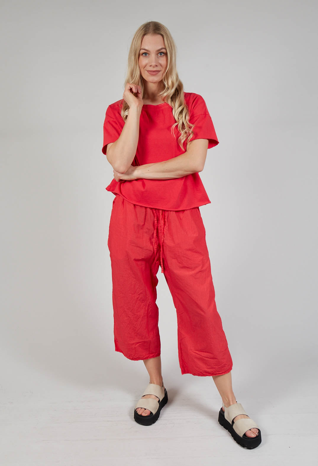 T-Shirt HC in Poppy Red
