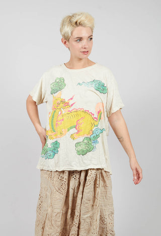 Yeats Magic Dragon T in Moonlight