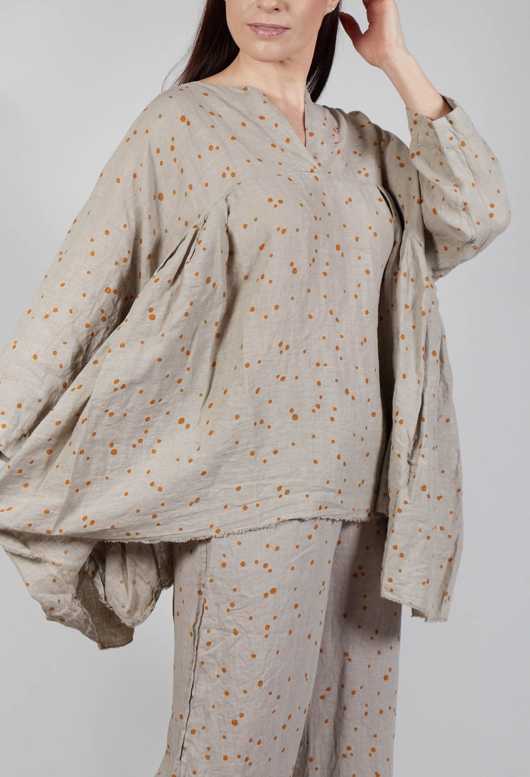 Taglio Ls Shirt In Ambra