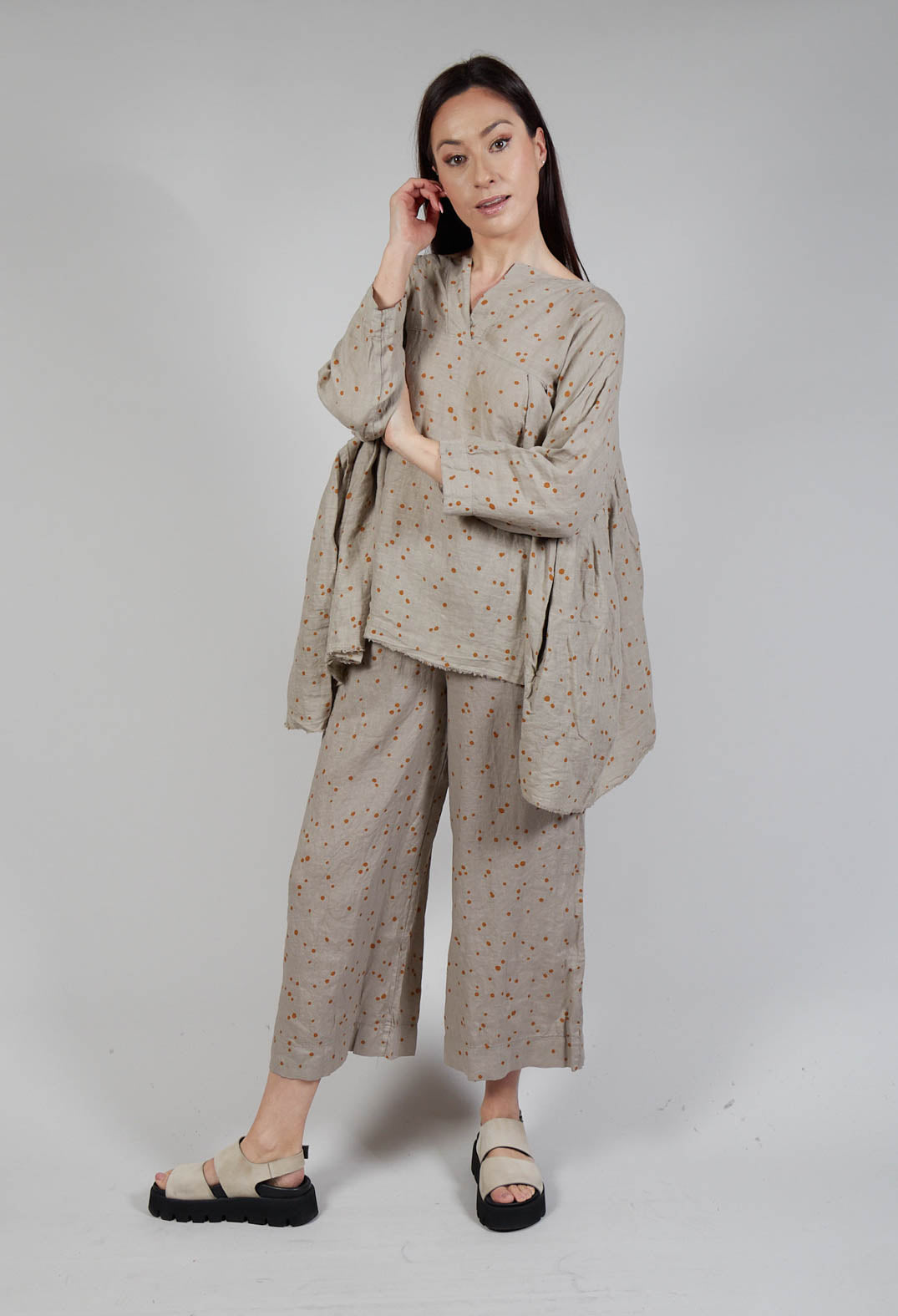 Taglio Ls Shirt In Ambra