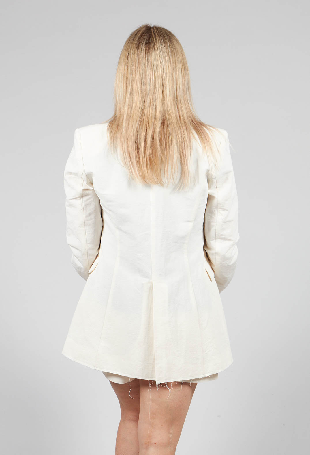 Tailored Jacket in Milk