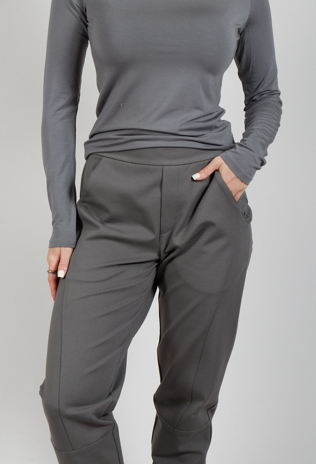 Tailored Trousers in Charcoal