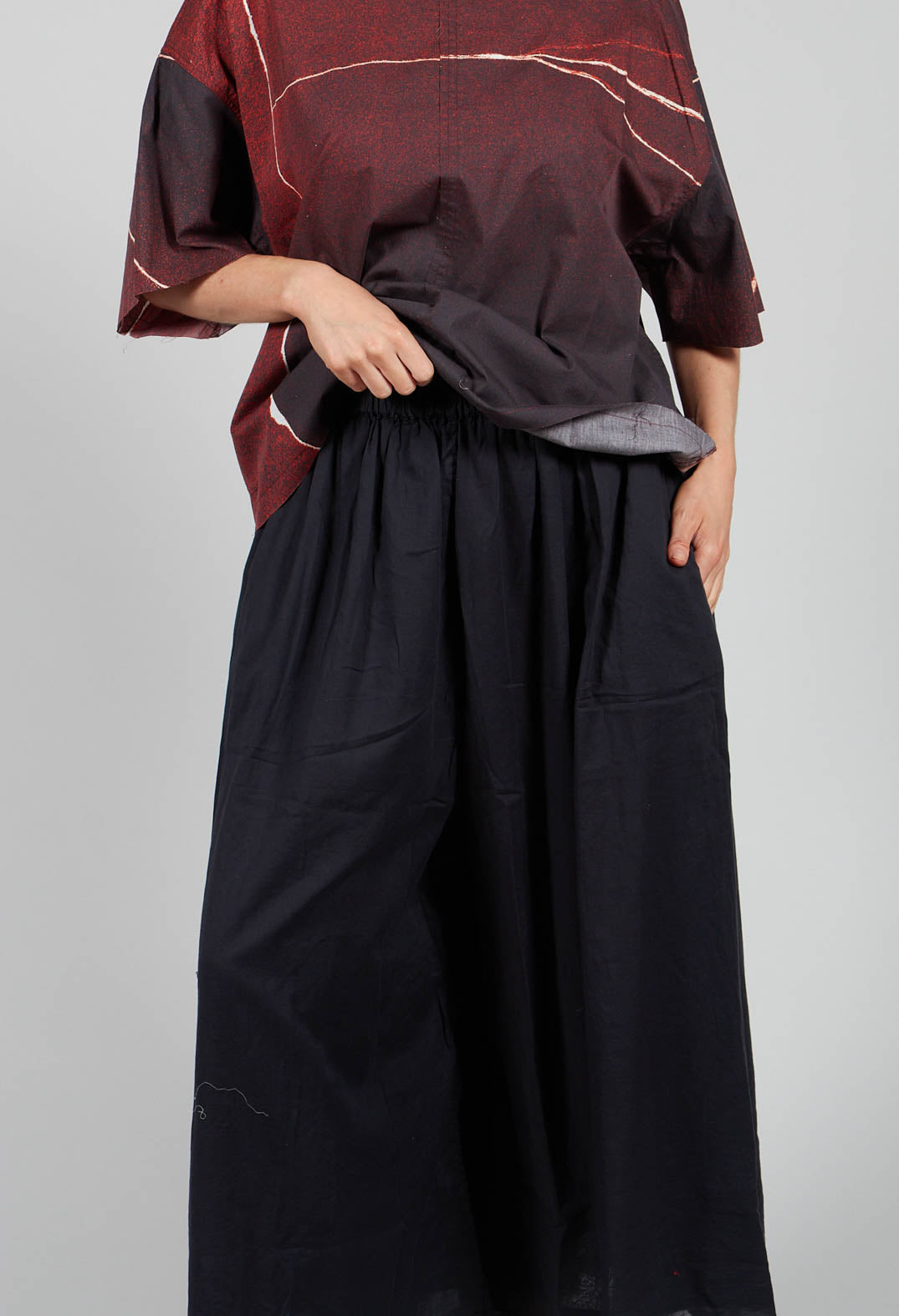 Tanto Trousers in Off Black