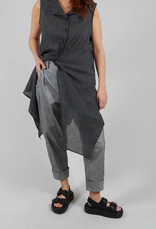 Tapered Trousers in Black