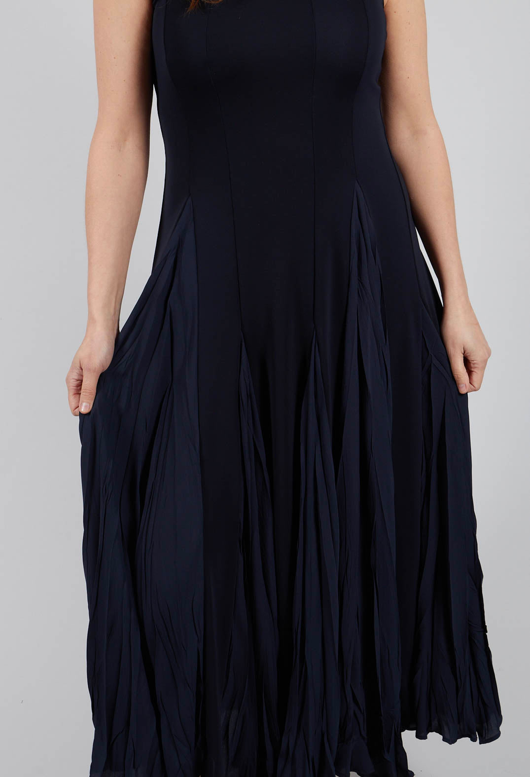 Tebe Jersey Dress in Eclipse