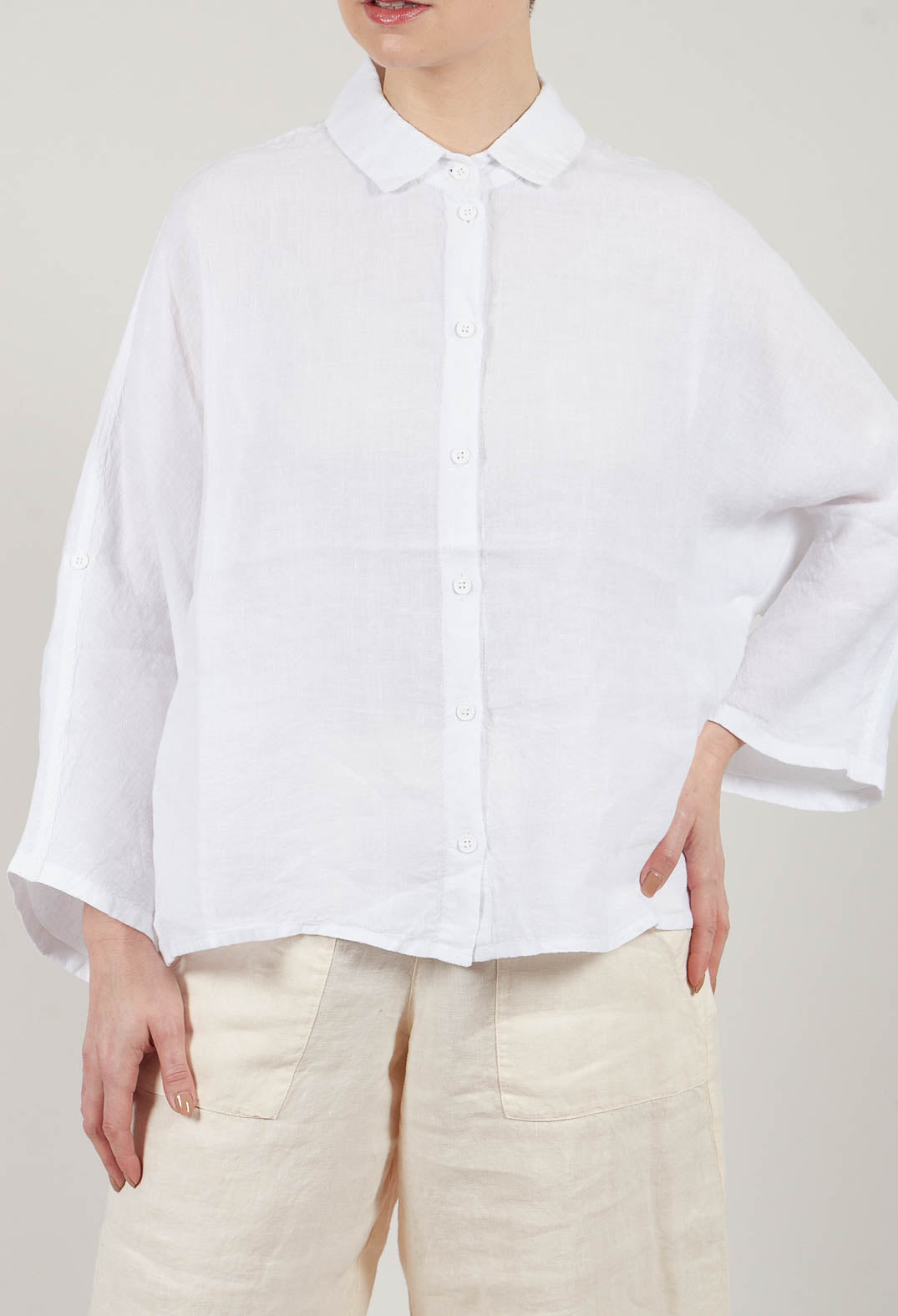 Tege Blouse in White