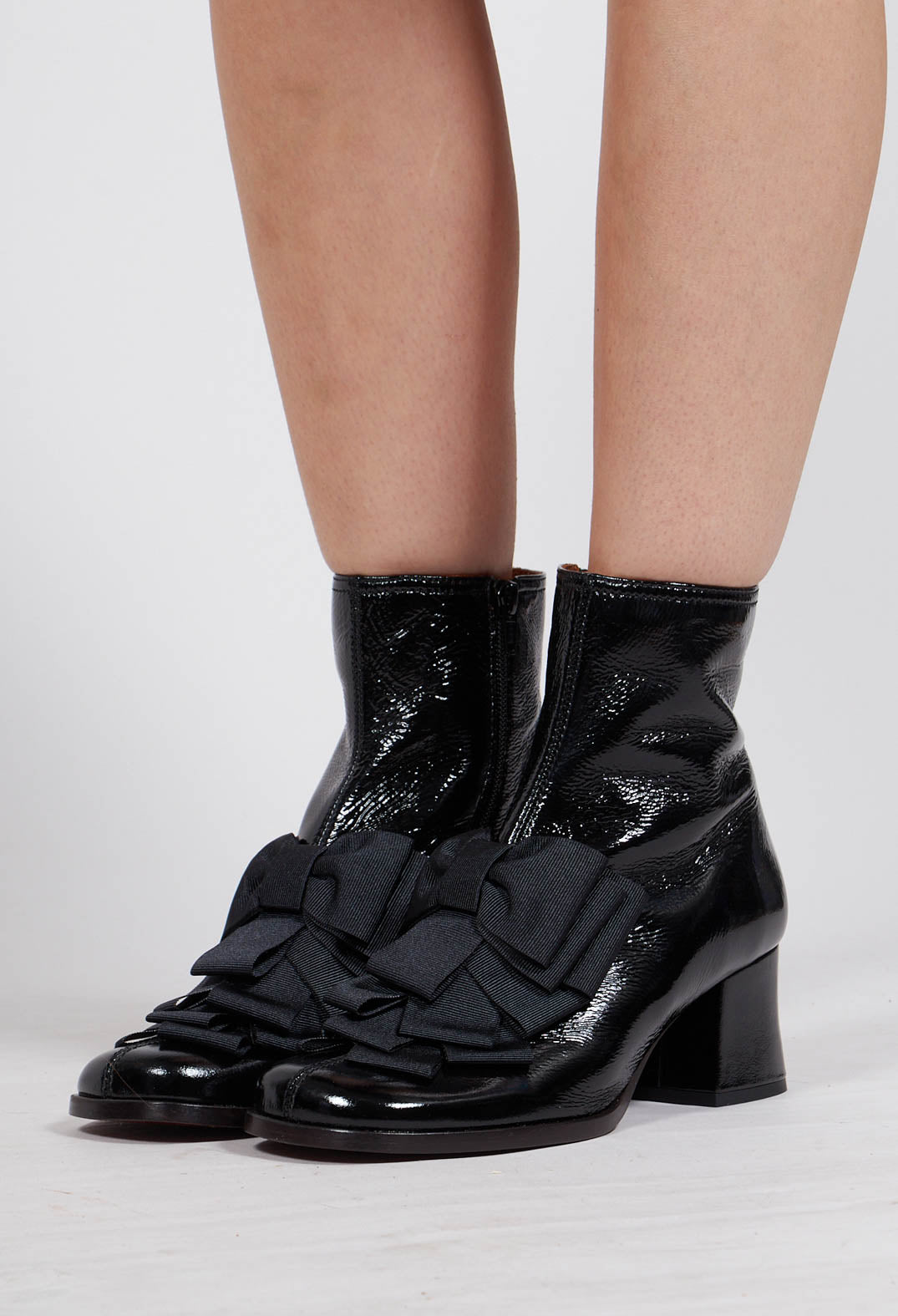 Telazo Ankle Boots in Black – Olivia May - Main Image