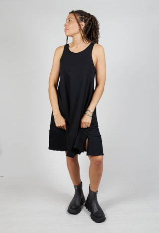 Terry Dress in Black