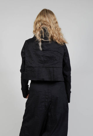 Textured Jacket in Black