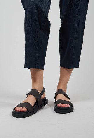 Thaisalf Sandals in Caviar