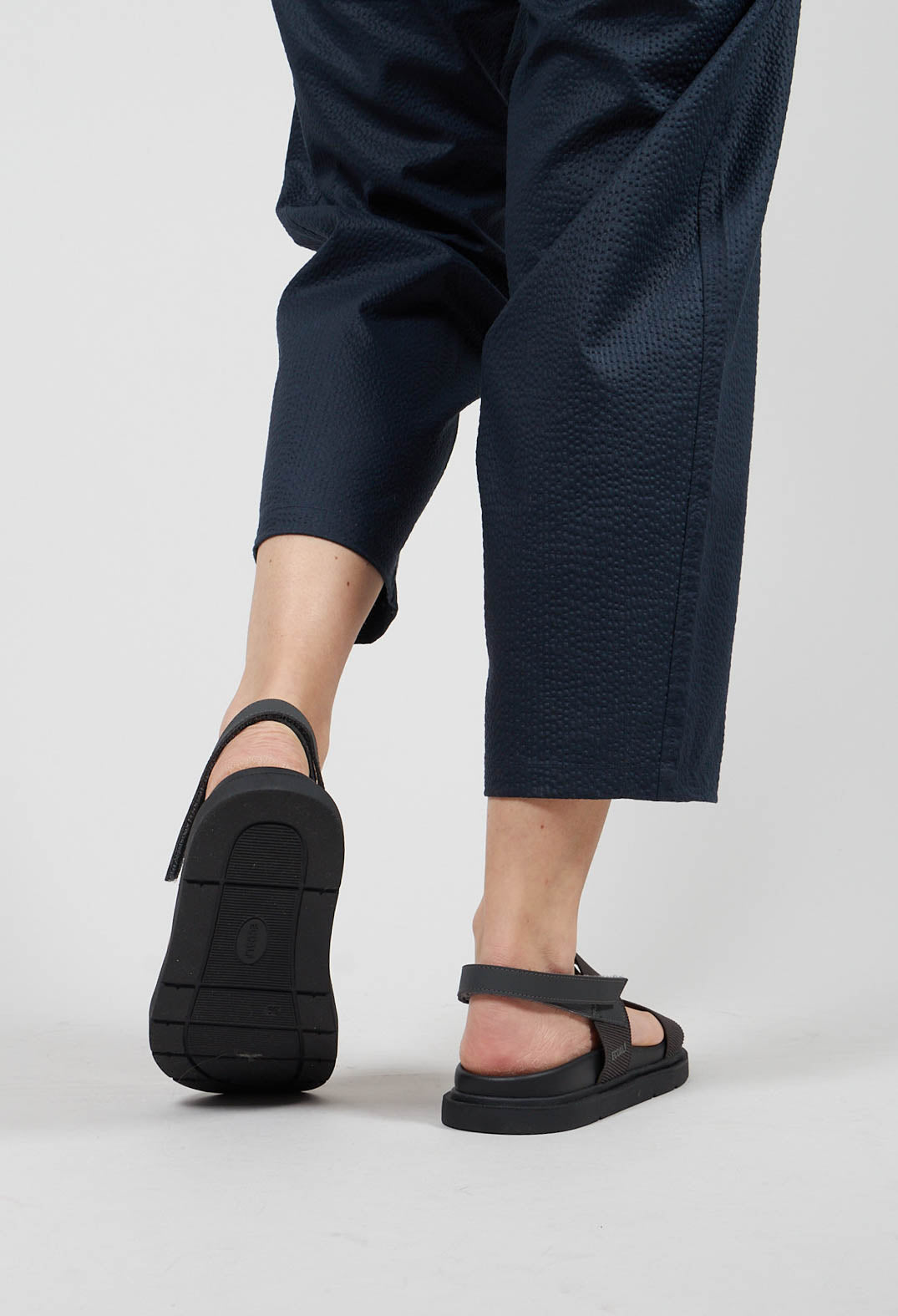 Thaisalf Sandals in Caviar
