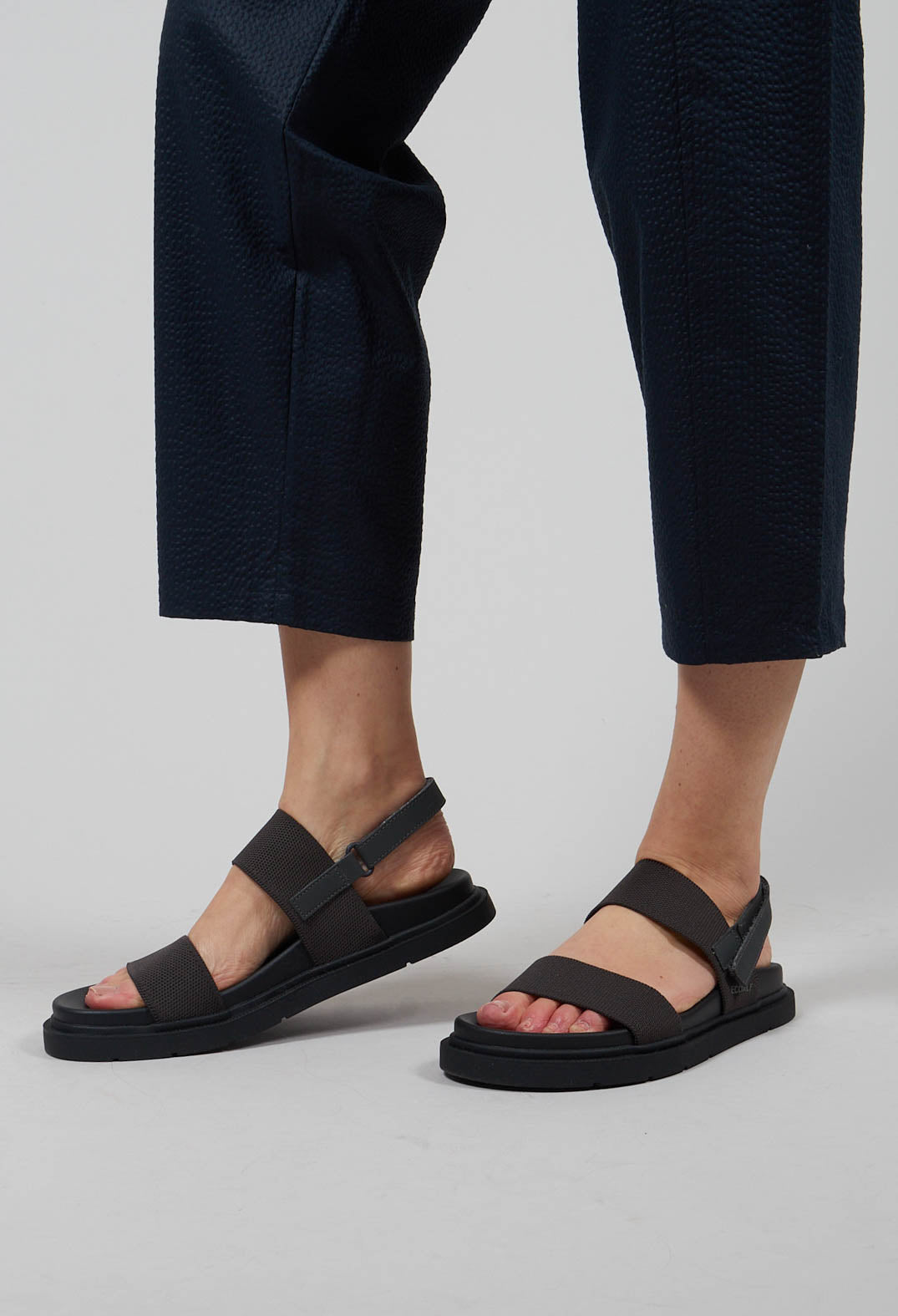 Thaisalf Sandals in Caviar