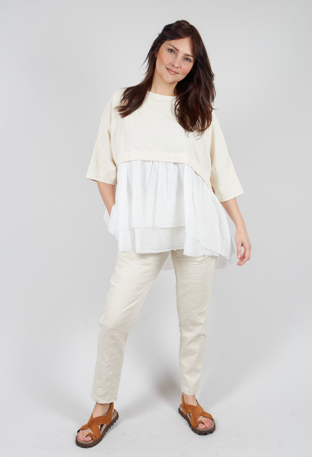 Theresa Top in Natural